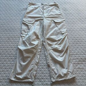 Agolde Ginerva Relaxed Baggy Cargo Pants Flap Pocket Casual Parachute Size Small